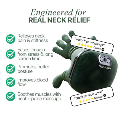 Tivora™ Heated Deep Relief Neck Massager