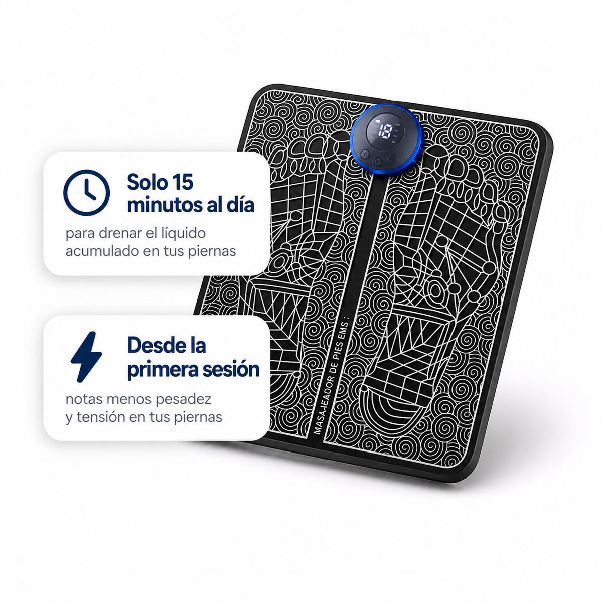 Tivora™ Estimulador EMS para Piernas Hinchadas
